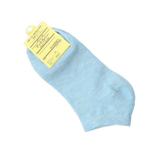 OSM JKT K312 Kaos Kaki Polos Semata Kaki / Kaos Kaki Ankle Cute / Socks / Short Socks-Biru Tua