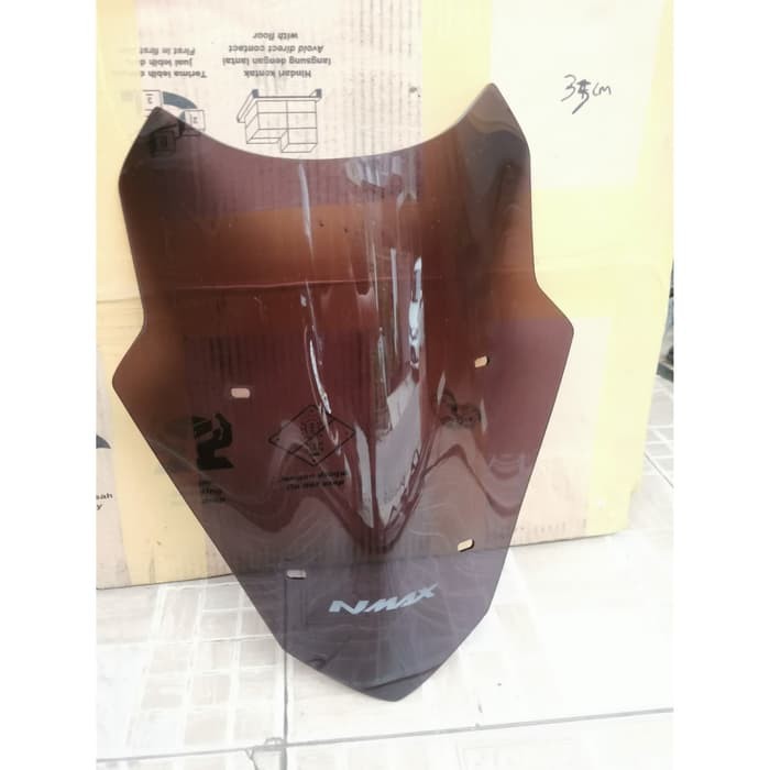 WINSHIELD WINDSHIELD TAMENG ANGIN VISOR COVER DEPAN YAMAHA NMAX 2020 MODEL VECTOR  39 CM AKSESORIS