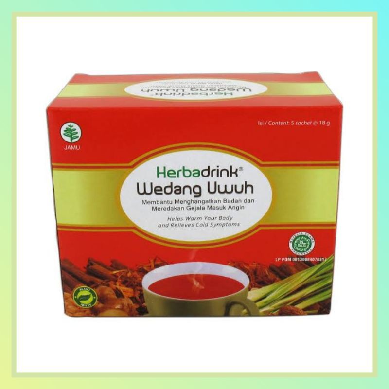 

Minuman Herbadrink Wedang Uwuh isi 5 sachet