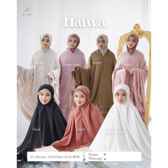 Mukena Halwa by Gerai Aliyah