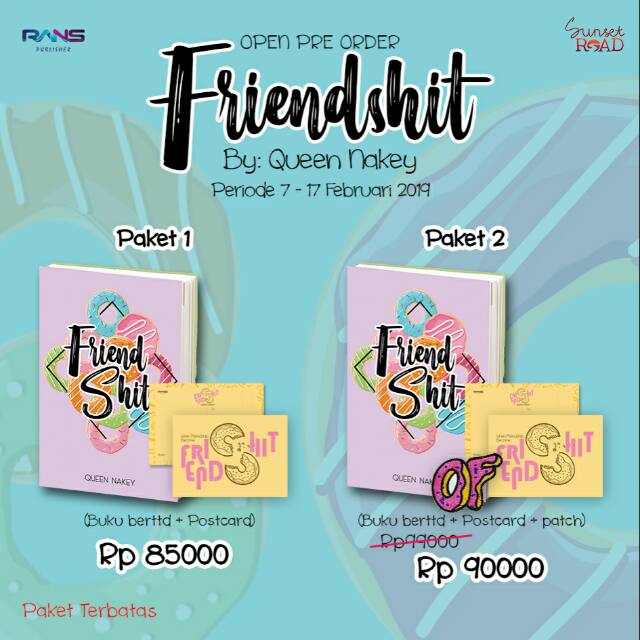 Novel Wattpad Friendshit by Queen Nakey