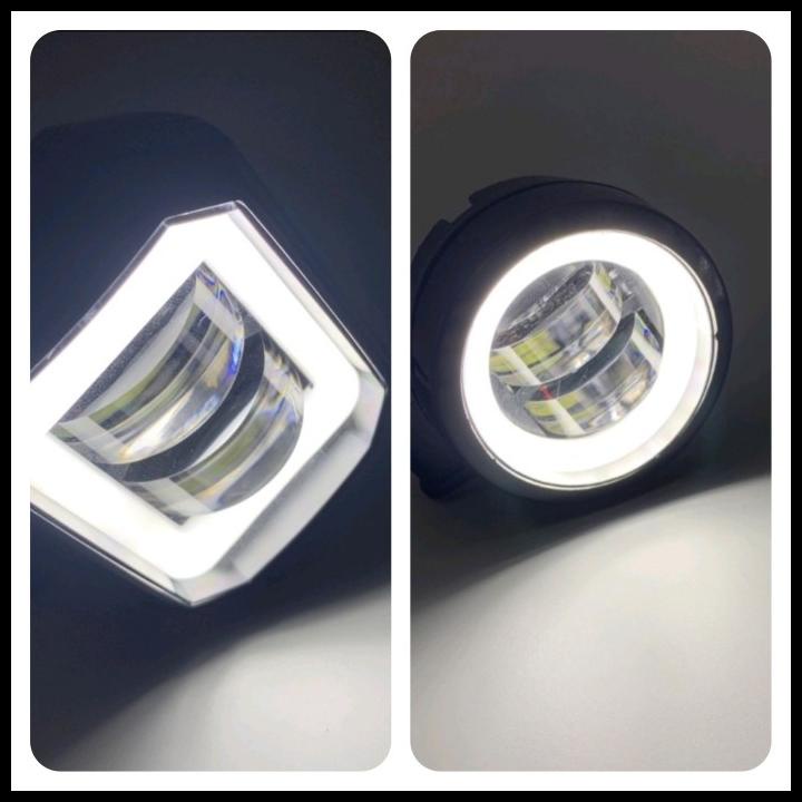 Lampu Tembak Sorot Daymaker Mini Bulat 2 Lensa