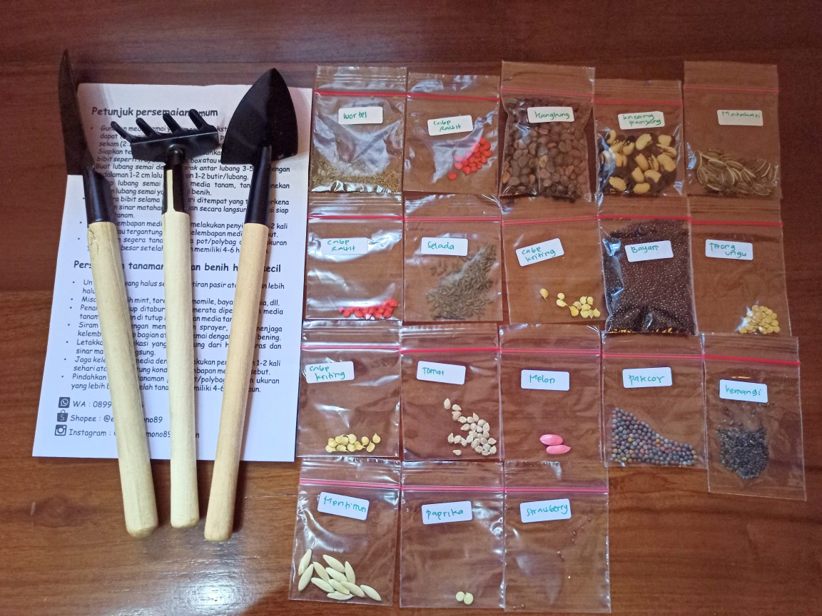 50 Benih Kemangi Repack