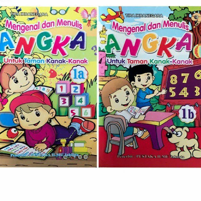 

Paket Hemat !!! Buku TK / Buku Paud,Mengenal & Menulis Angka Jilid 1a & jilid 1b