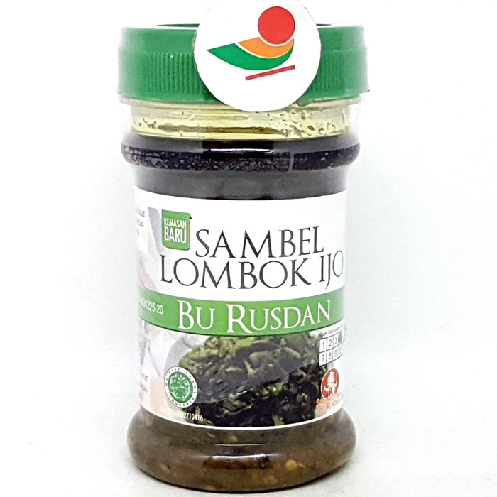 

BU RUSDAN SAMBEL LOMBOK IJO 170gr | SAMBAL LADO URANG PADANG MINANG ASLI