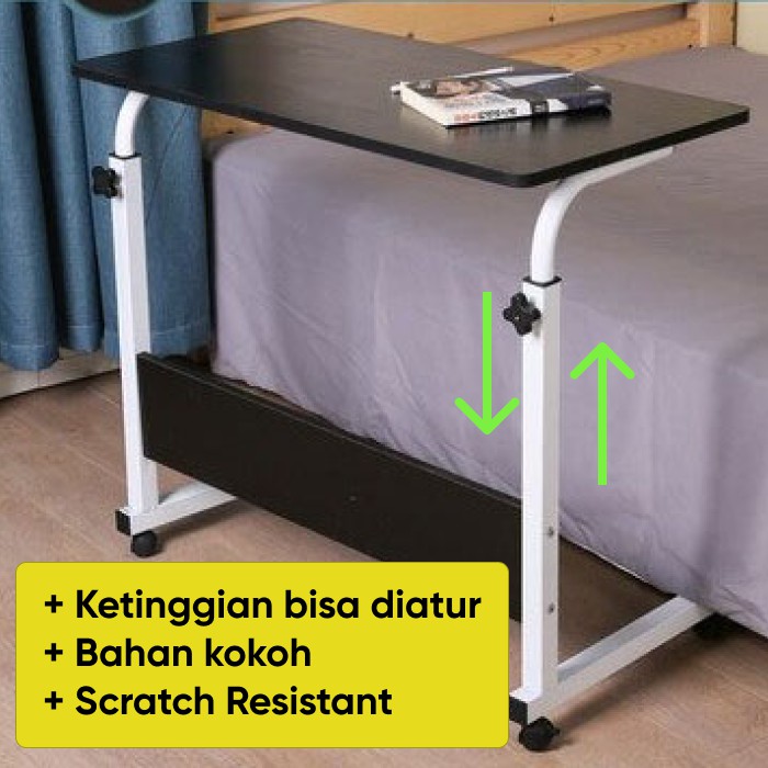 Meja laptop standing portable meja kerja