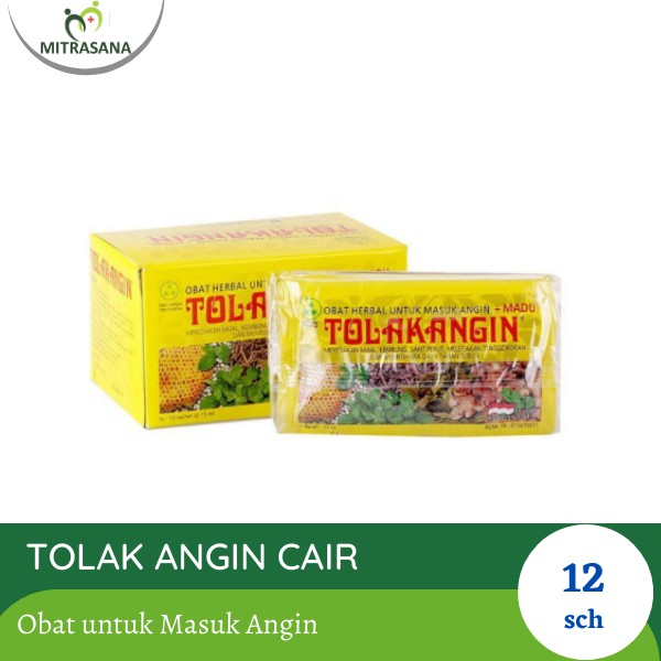 Tolak Angin Cair 12 Sch@1 Box - Masuk Angin Daya Tahan Tubuh