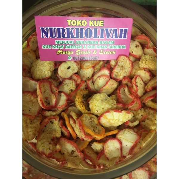 

Krupuk jablay/seblak 100gram