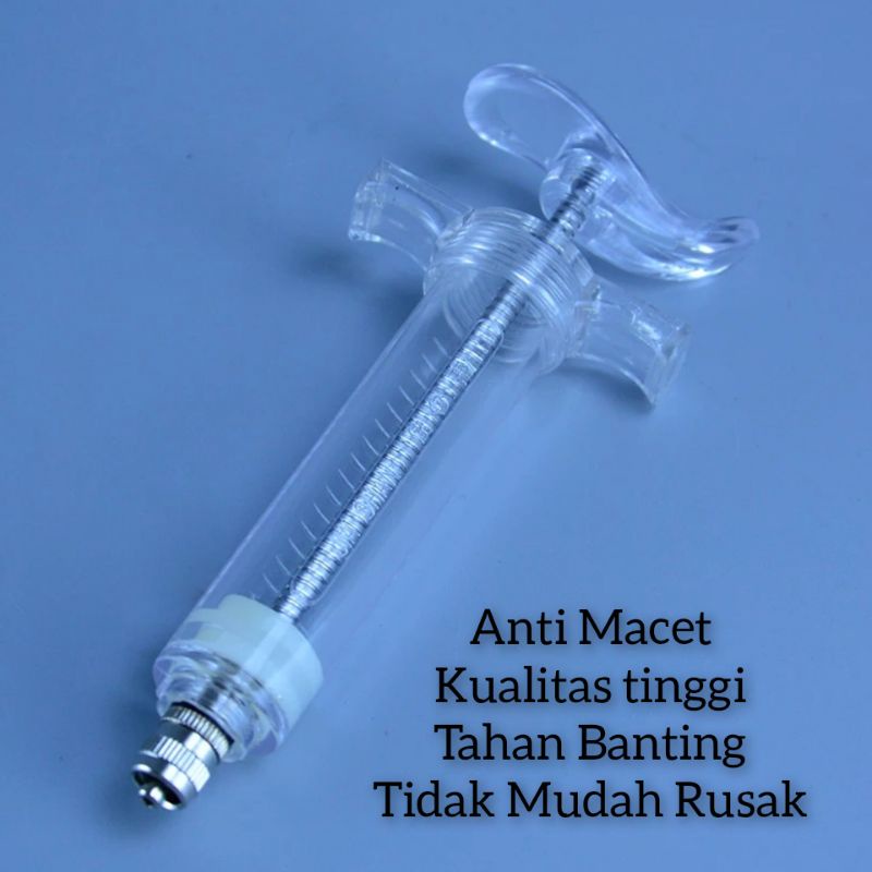 SPET LOLOHAN 20ML SUNTIKAN SPUIT LOLOH BURUNG ANAK BURUNG SPUIT MIKA TURBO 20ML SUNTTIKAN AKRILIK BONUS SELANG