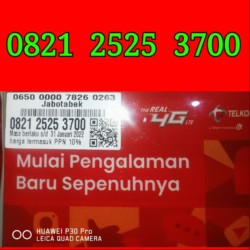 Nomor cantik simpati double 225