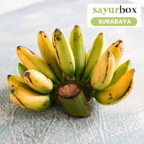 

Pisang Mas Imperfect 1 sisir (Sayurbox) - SURABAYA