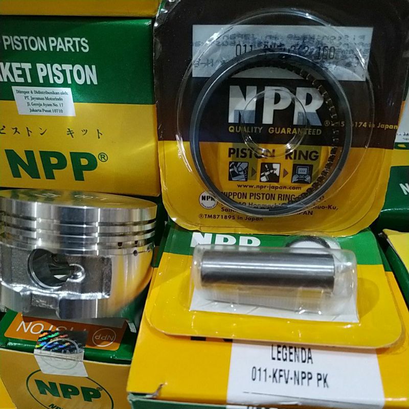 piston kit / seher kit Legenda, Revo lama, Supra fit, supra fit new NPP