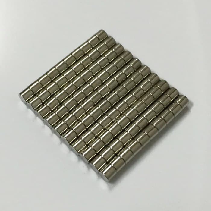 Magnet Daya Rekat Kuat - Round Neodymium 3X3mm (5pcs)