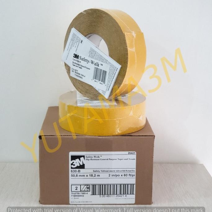 

Anti Slip/ sticker 3M 630 Yellow 2" x 18m untuk tangga ( Harga 2 Roll