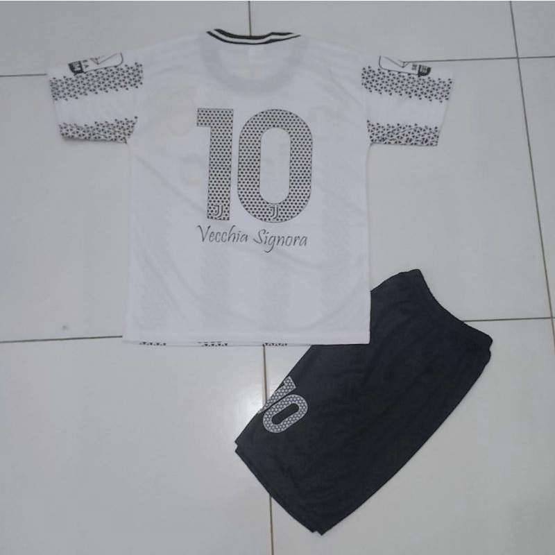 Setelan Baju SepakBola Anak Laki Baju Kaos Bola Juventus Baju Bola Terbaru Pakaian Olahraga Anak Laki