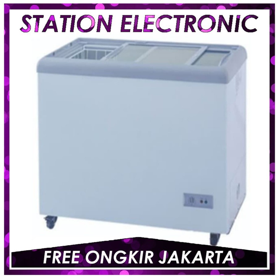 GEA SD-186 / SD 186 Sliding Flat Glass Freezer