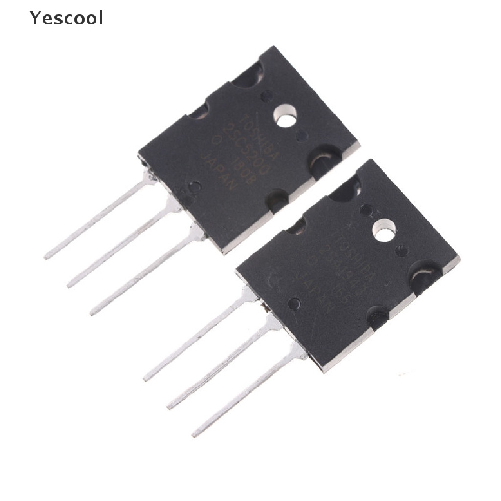 Yescool 1pair 2SA1943 &amp; 2SC5200 PNP Power Transistor .