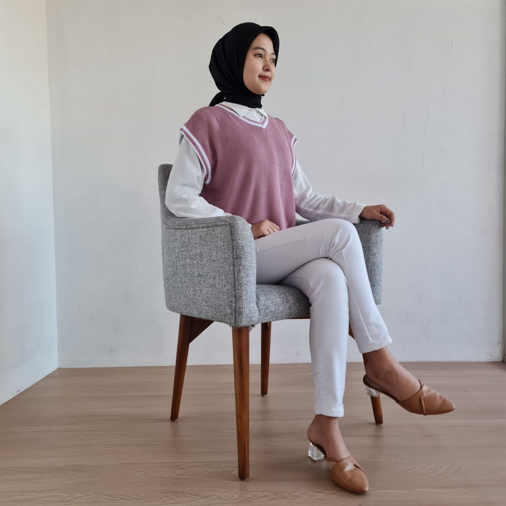 Nara Grosir - Pevita Vest | Fashion Terkini | Sweater Termurah