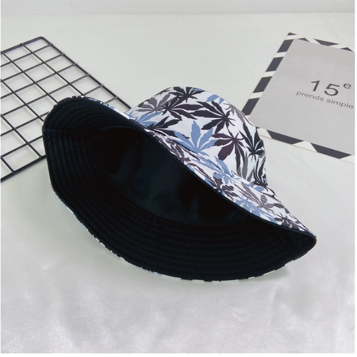 hat for wome and man leaf fisher beach hat fishing hat fashion bucket hat