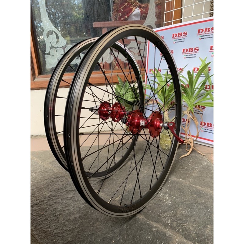 RIMS SET RAZE 20 BALAP 20 1 3/8 ERTERTO 451 20 PLUS ALIAS 22 INCH