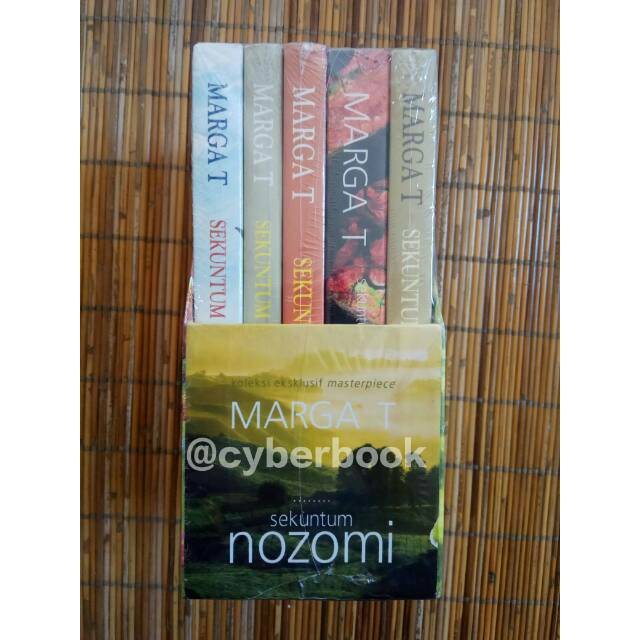 Boxset Ori 5 novel sekuntum nozomi - marga t