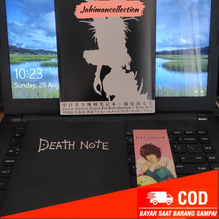 

✨ BISA COD ✨ Buku Death Note + Pulpen Bulu