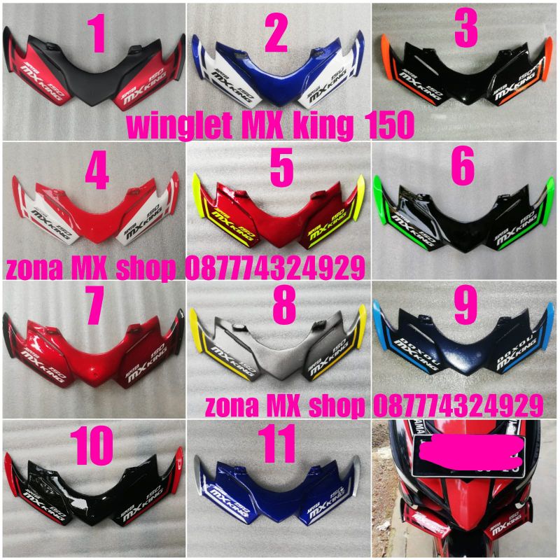 Winglet mx king 150 v2