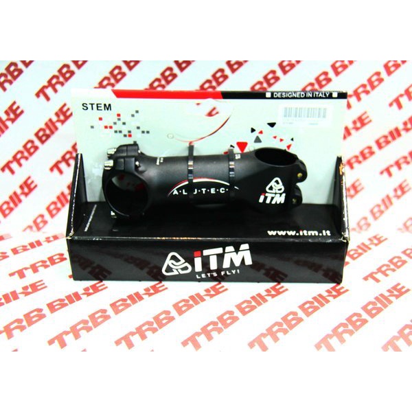 Stem Sepeda ITM ALUTECH 7075 10cm Alloy 31.8mm Black