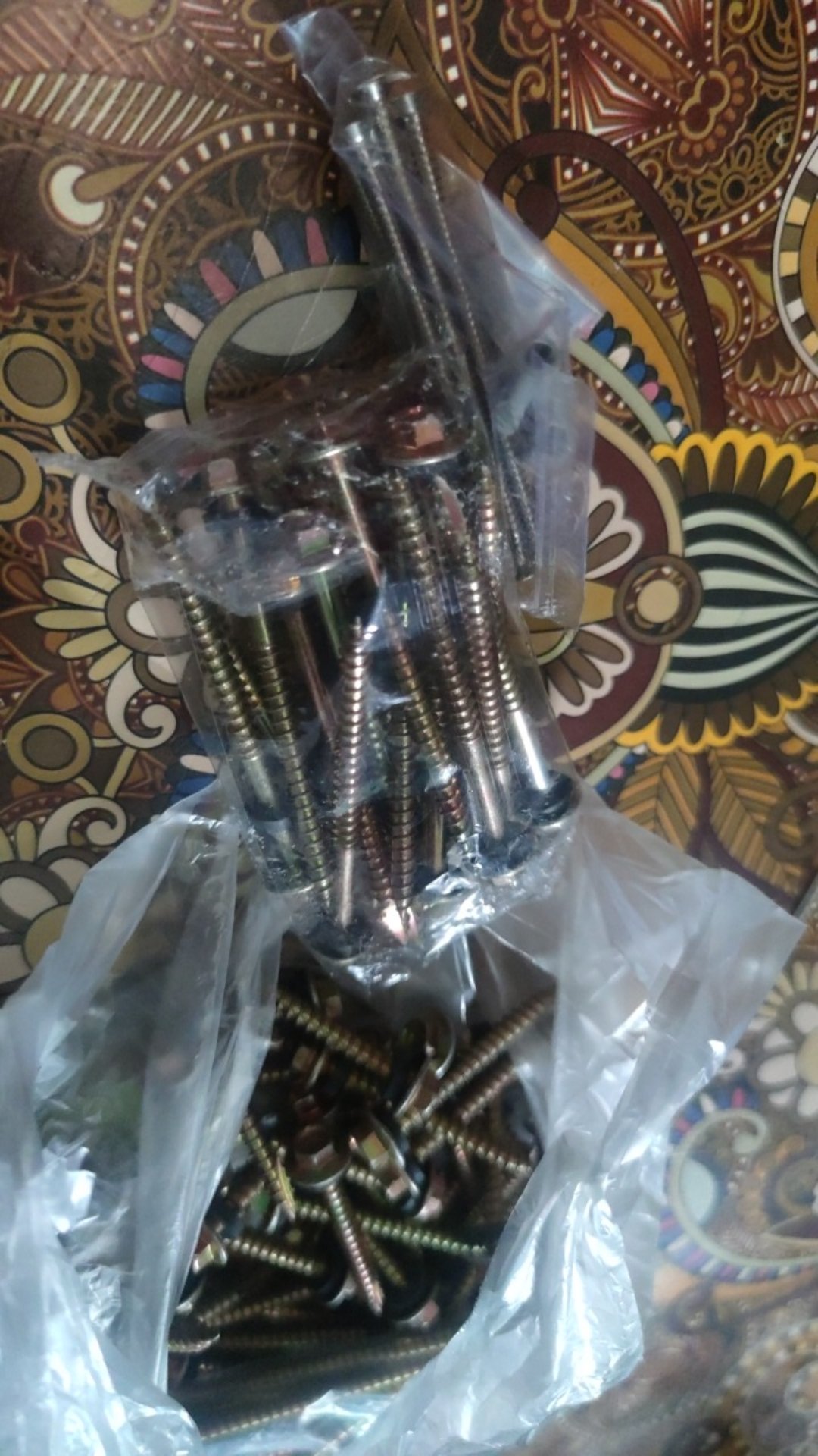 Skrup Roofing Kayu Drat Kasar 10cm // Sekrup Roofing Kayu