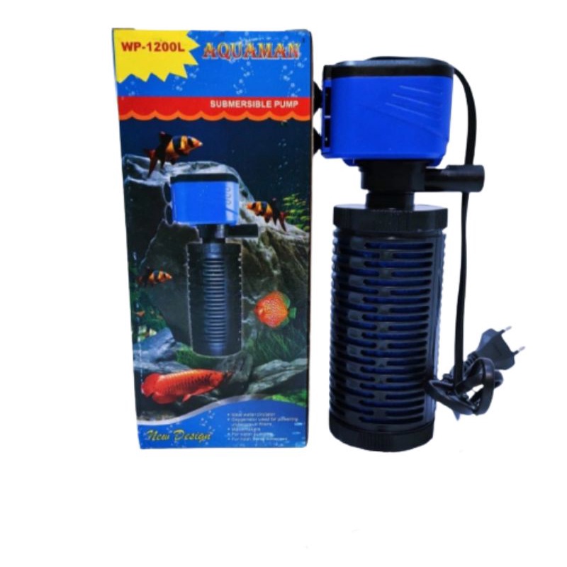 AQUAMAN WP 1200L POMPA MESIN AQUARIUM INTERNAL FILTER