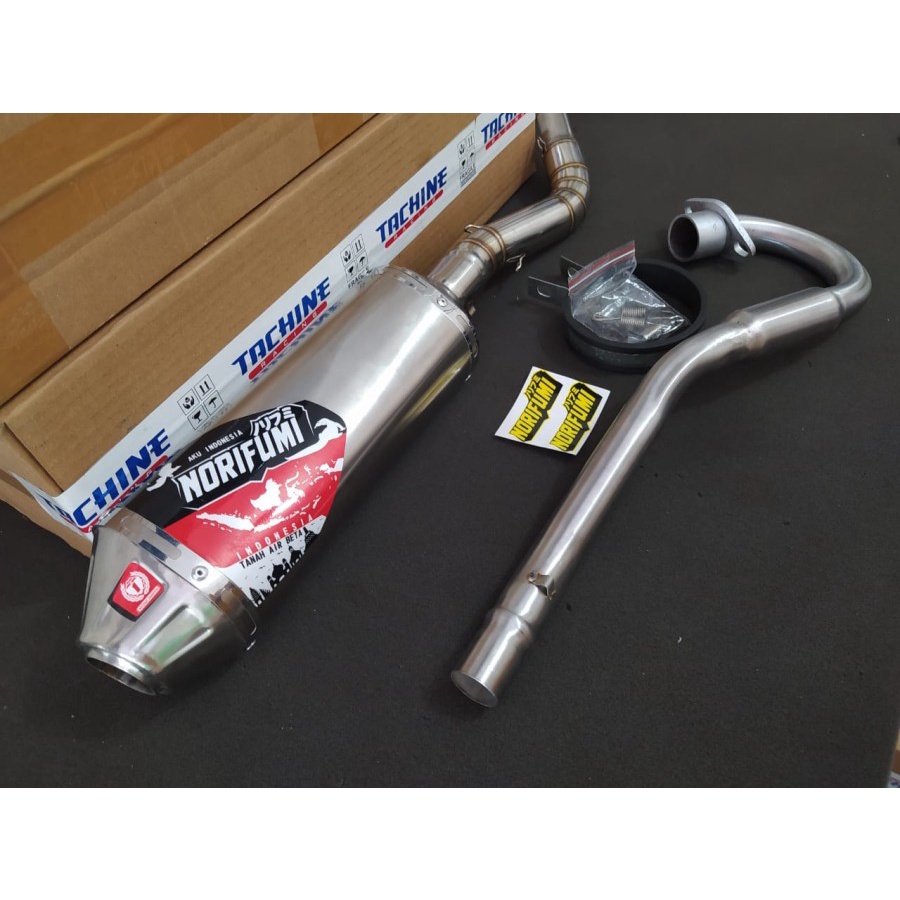 Knalpot Tiger Vixion Scorpio Trail Norifumi Rocket 4 Special Edition Indonesia