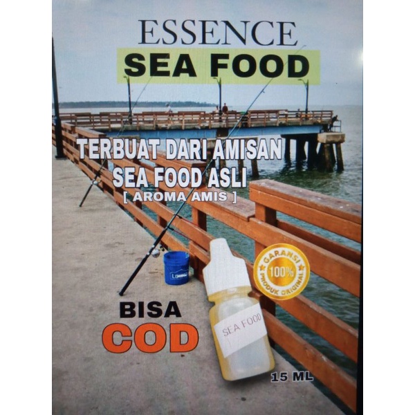 Essen biang sea food, aroma amis