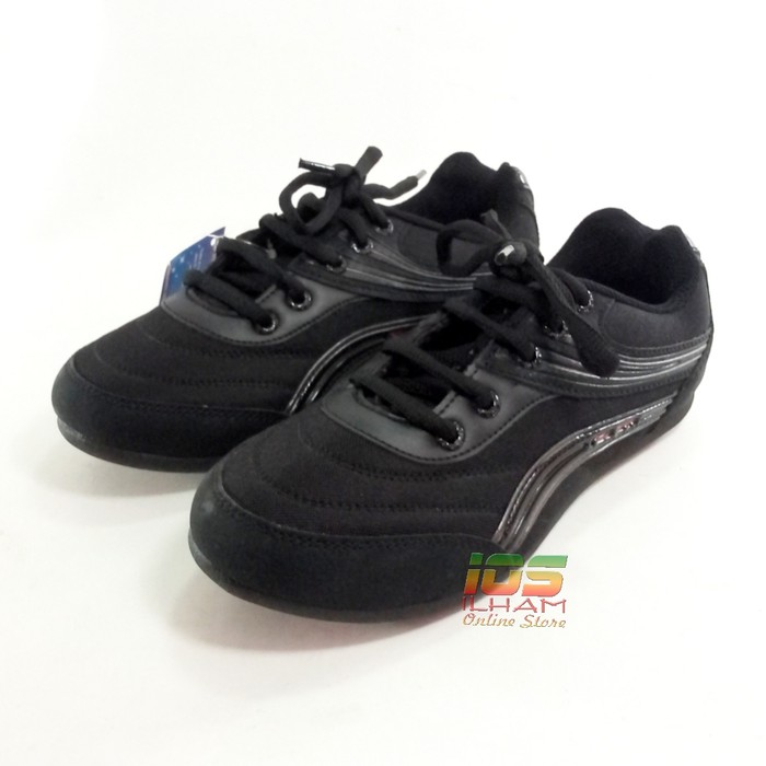 Sepatu Anak New Era New Futura 02 Sekolah Futsal Hitam