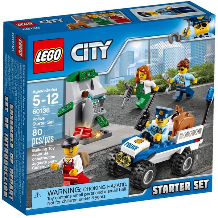 mkmn-932 Lego City 60136 Police Starter Set