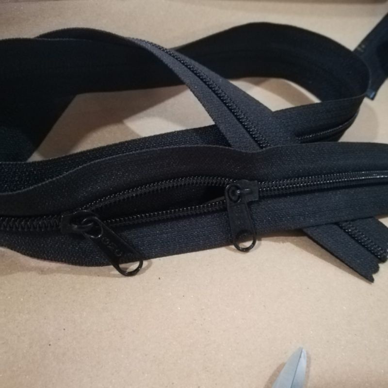 resleting kasur / resleting panjang 1 meter lebih