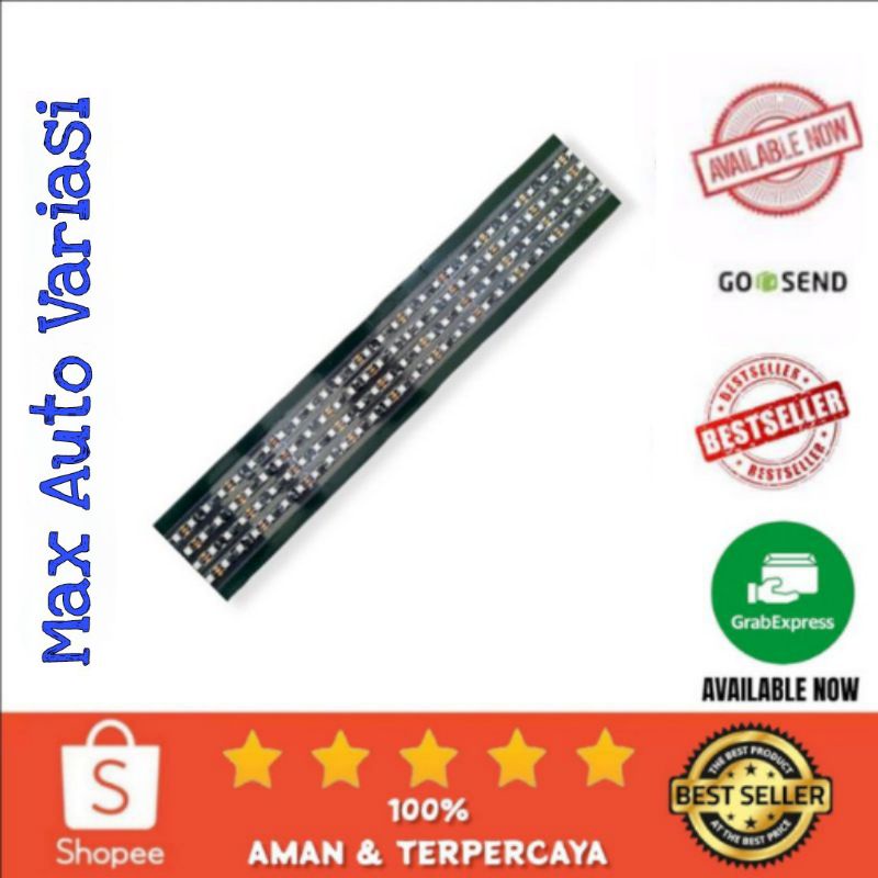 Lampu Strobo Wave Kaca Depan 120cm/140cm 12V/24V 4 Baris