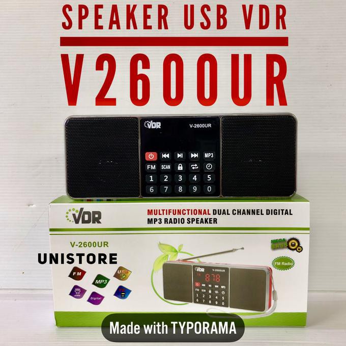 SPEAKER USB / MINI SPEAKER VDR 2600UR