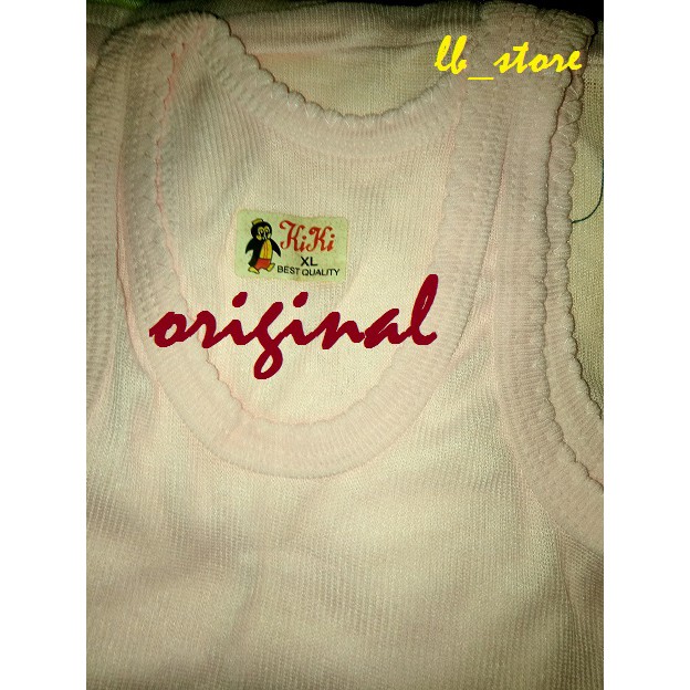 Singlet bayi kiki original / Kaos Dalam Bayi S-4L