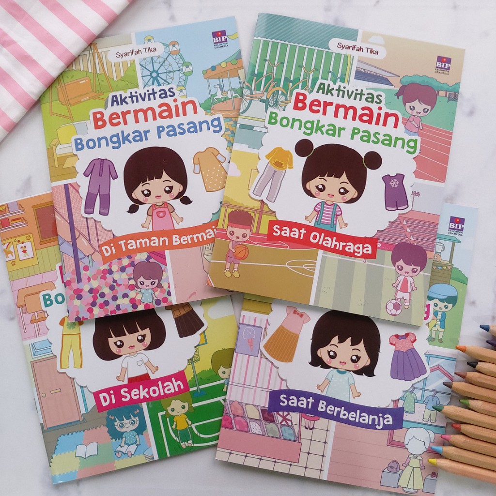 Seri Aktivitas Bermain Bongkar Pasang