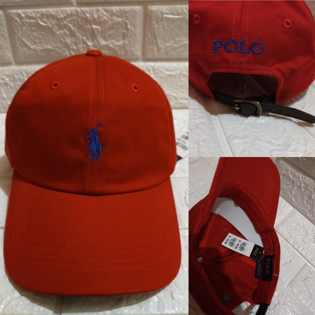 Topi POLO Logo Red Original BNWT