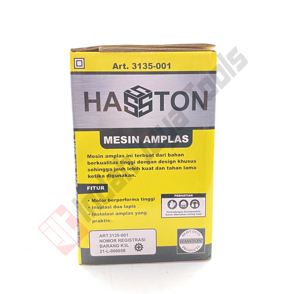 HASSTON 3135-001 Mesin Amplas Panjang Orbital Sander Kotak Sheet