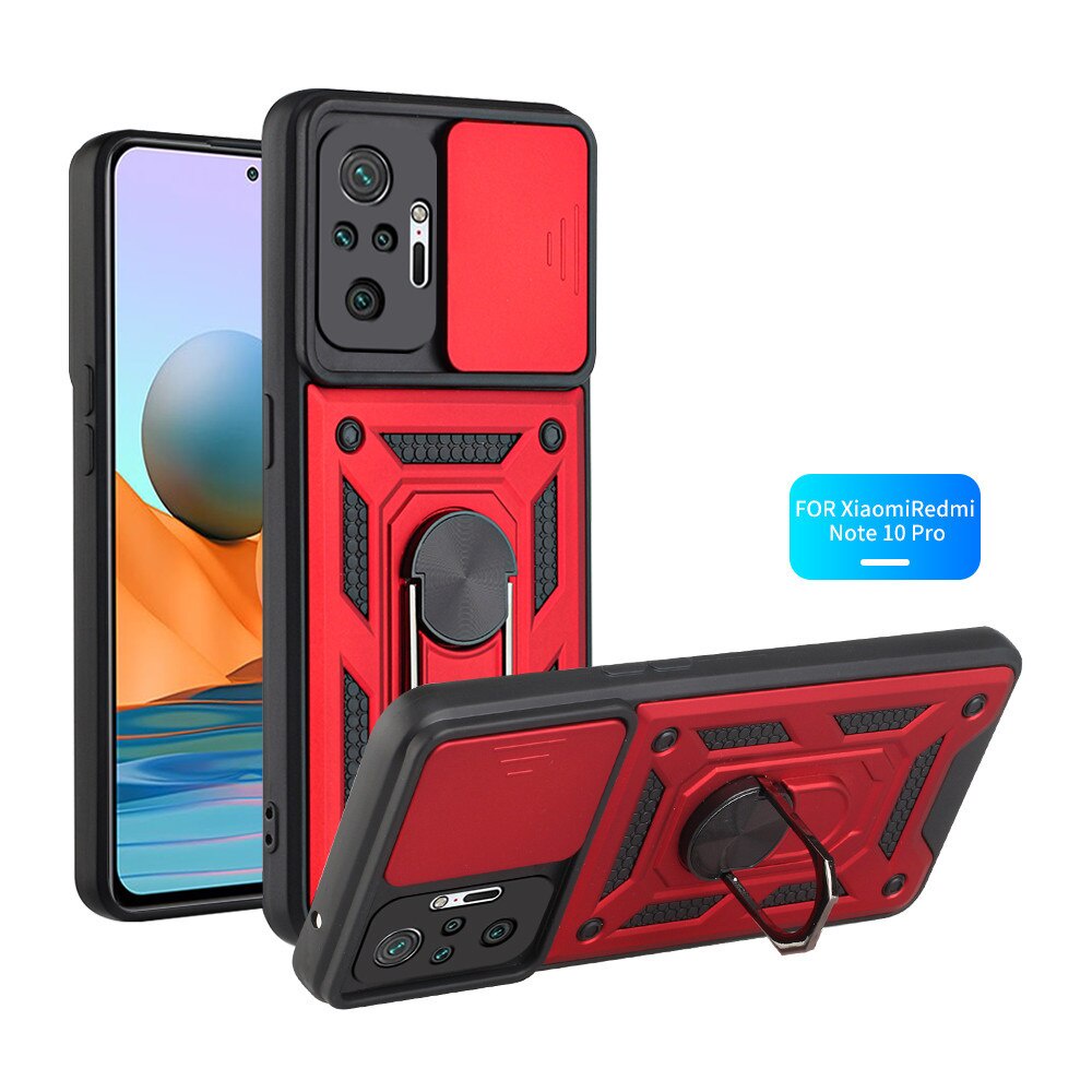 Xiaomi Redmi Note 10 Pro Case ARMOR SLIDE PROTECTION Case Casing Hp Xiaomi Redmi Note 10 Pro