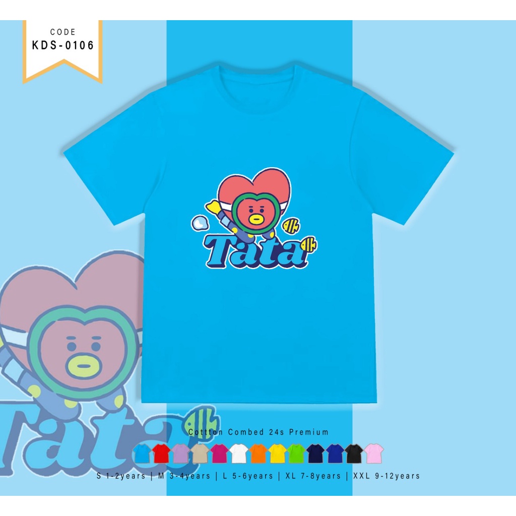 T-SHIRT / KAOS / ATASAN ANAK-ANAK / KARAKTER SWIM / RESELLER OPEN HARGA TERMURAH