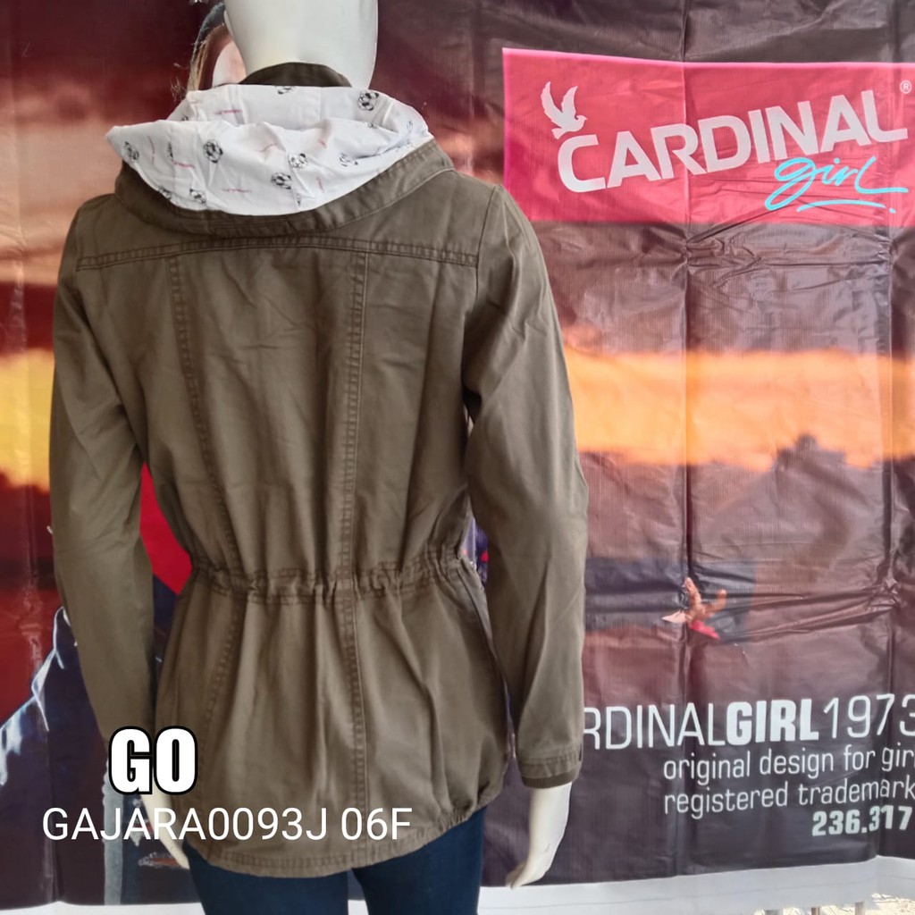 gof CARDINAL GIRL JAKET Parka Cewek Pakaian Wanita Outerwear Jaket Original!