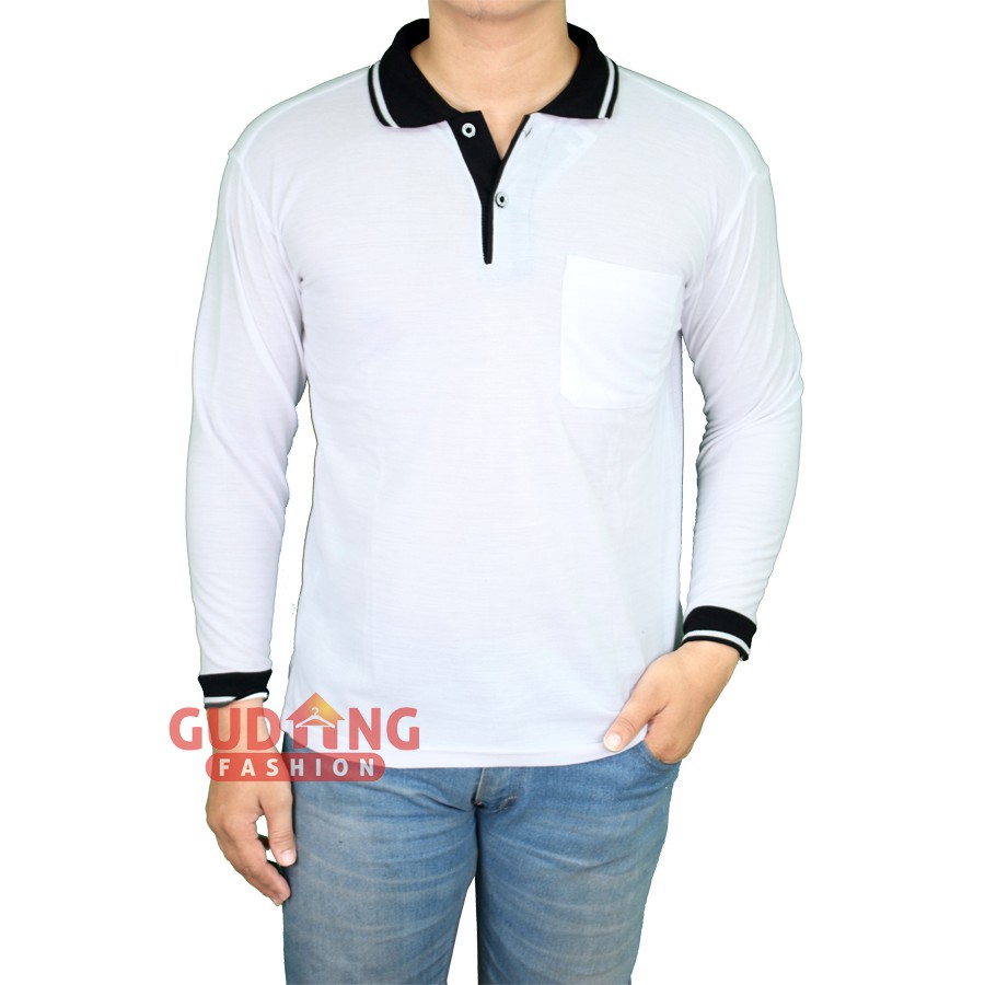 Polo Shirt Panjang Pria PLS 46