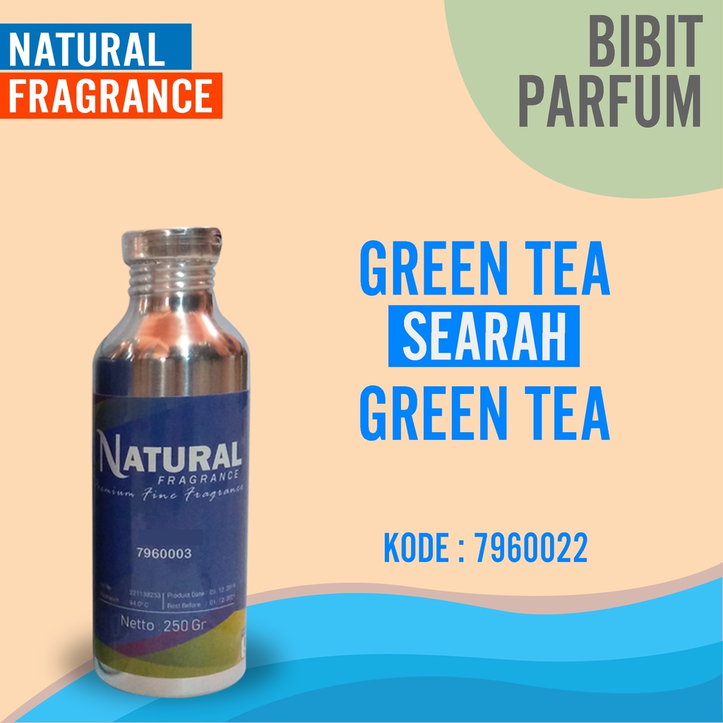 BIBIT PARFUM MURNI GREEN TEA - GREEN TEA NATURAL FRAGRANCE 100ML