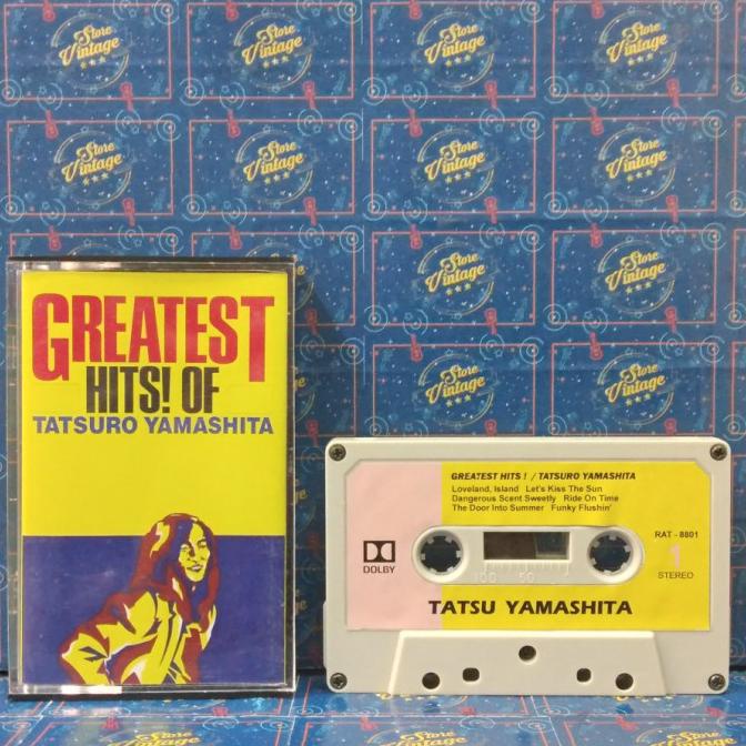 Kaset Pita Tatsuro Yamashita - Greatest Hits Of PROMO