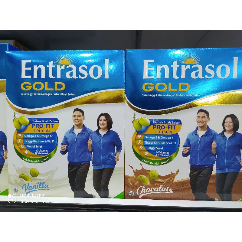 

Entrasol Gold Coklat/Vanilla 175 gram