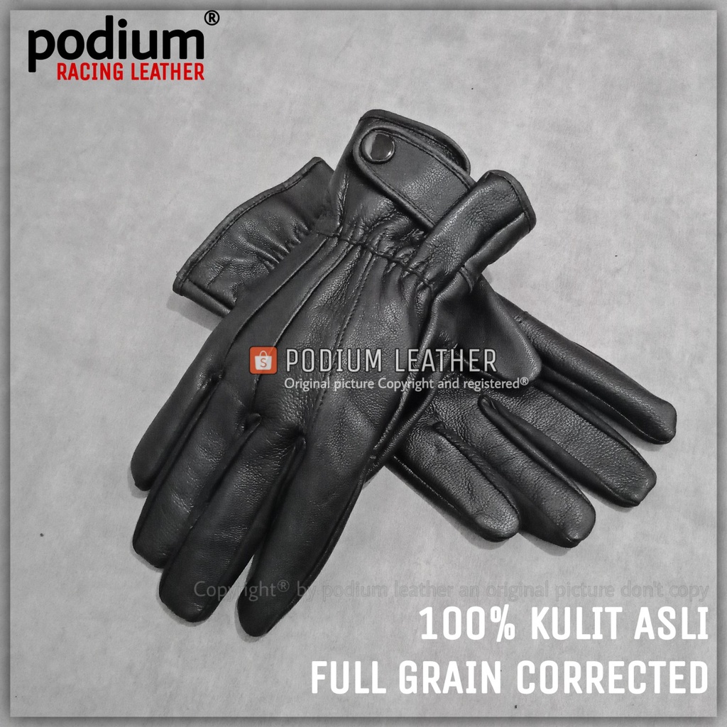 SARUNG TANGAN KULIT MOTOR ASLI WANITA PRIA GARUT PANJANG FULL FINGER ORIGINAL ASLI 100% DOMBA MUSIM 