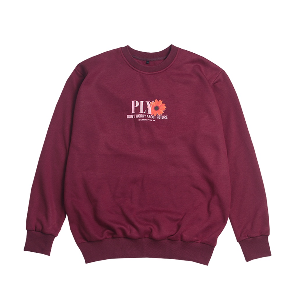 Crewneck Sunflower Maroon